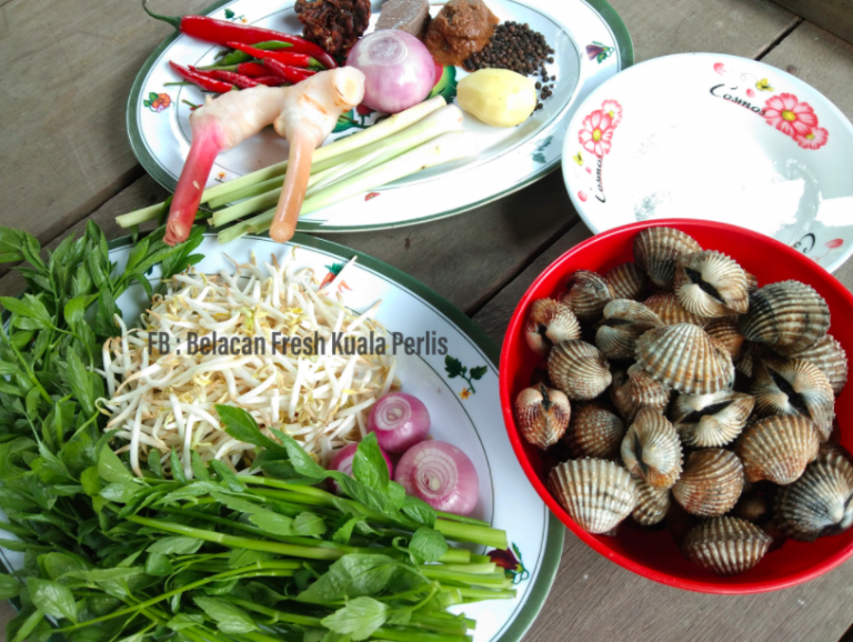 Resepi Kerabu Kerang Bersama Taugeh Macam Makan Di Kampung Memang Padu