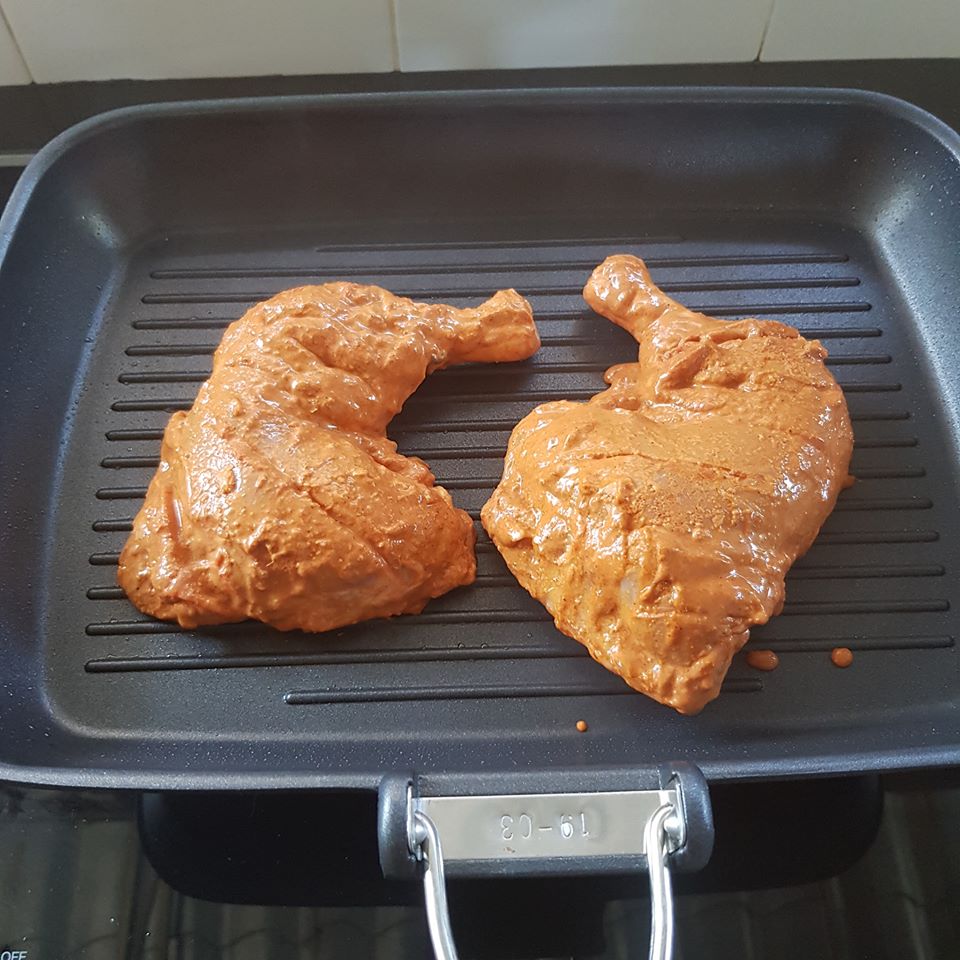 Resepi Ayam Tandoori Tanpa Pewarna, Lebih Sihat & Anak 