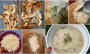 Resepi Mushroom Soup Homemade Tanpa Guna Bahan Dalam Tin, Lebih Sihat