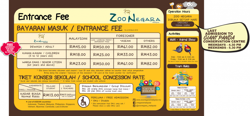 Dapat Pas Lawatan Tanpa Had Untuk Setahun Ini Cara Daftar Zooku Membership Untuk Anak