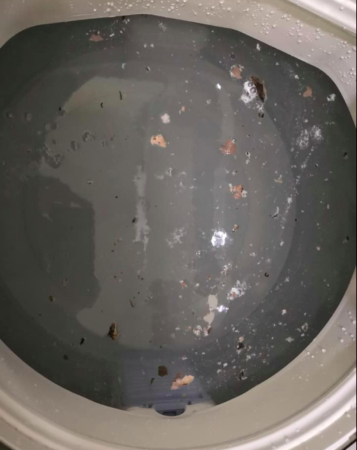 Cuci Kotoran Yang Berkeladak Dalam Mesin Basuh Dengan Sabun Pencuci ‘Tub Hygiene’. Mudah &#038; Menjimatkan!