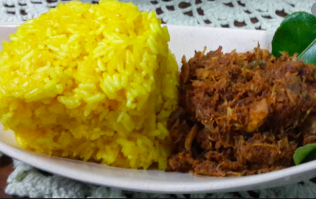 Cara Masak Pulut Kuning Guna Rice Cooker, Tetap Gebu 