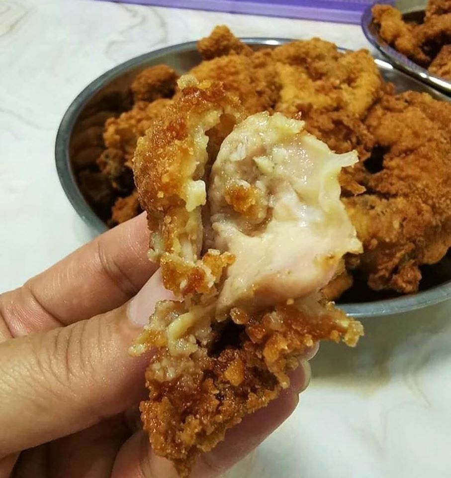 Resepi Ayam Goreng Rangup Guna Biskut Hup Seng, Memang 'Rare'!