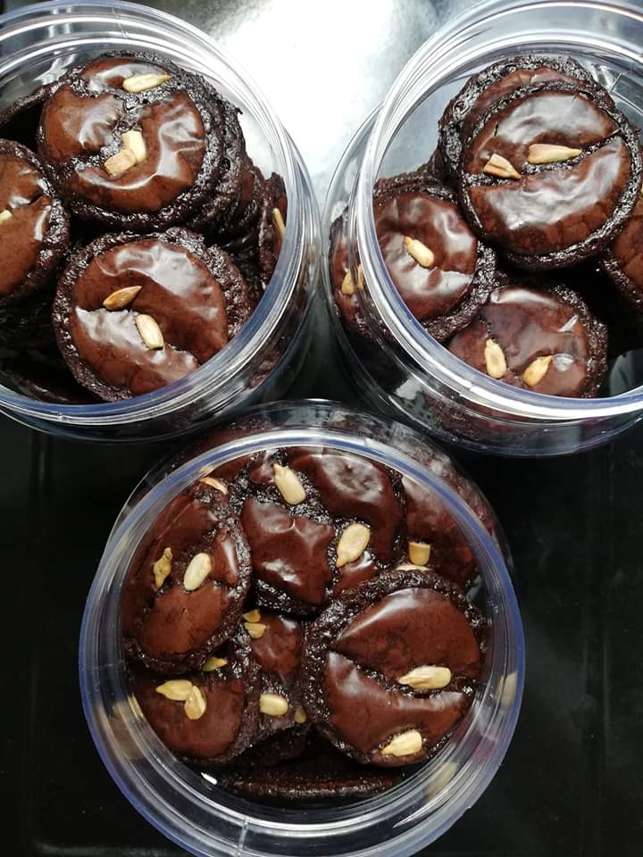 Resepi Brownies Cookies Paling Simple & Sedap. Pukul Guna Whisk Pun Jadi!