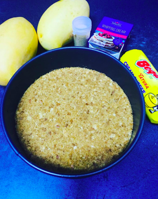Cara Buat Mango Cheese Cake Super Sedap, Tak Perlu Mixer &#038; Oven. Mudahnya ‘Sebiji’ Macam Di Kedai Kek!