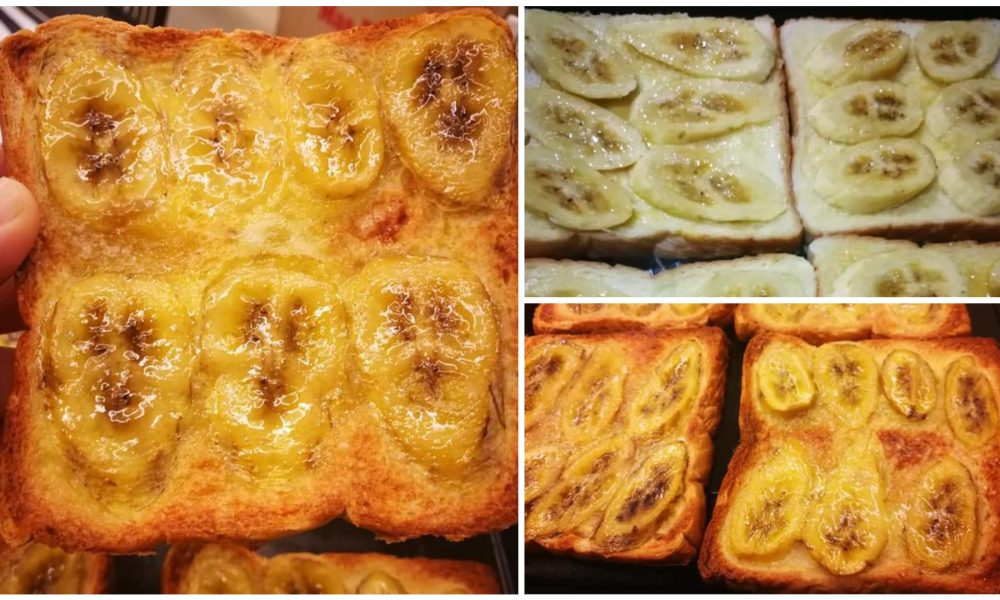 Cara Buat Roti Bakar Pisang Ala Domino's Banana Kaya 