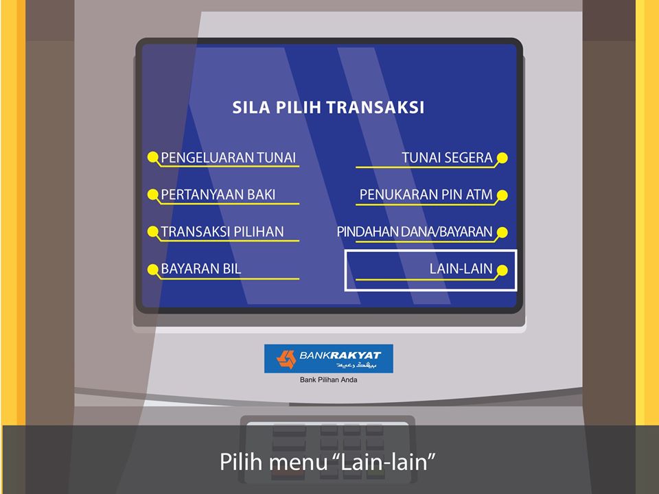 Cara Semak Baki Keluarkan Duit Tabung Haji Di Mesin Atm Maybank Cimb Bank Rakyat Bank Islam