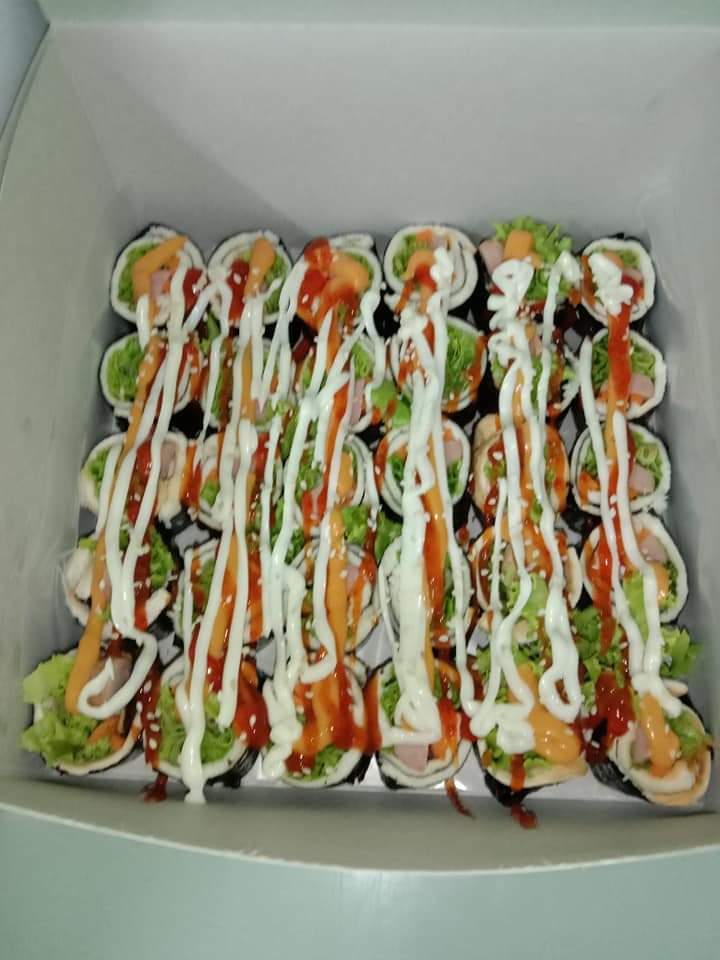 Resepi sushi sandwich