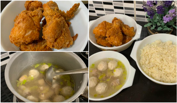Resepi Lengkap Set Nasi Butter Ayam Goreng Ala Ala Kfc Siap Ada Sup Bebola