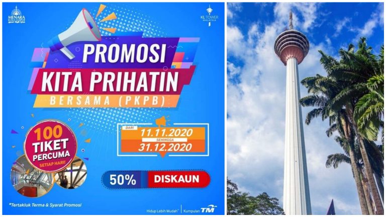 KL Tower Bagi 100 Tiket Percuma Setiap Hari & Diskaun 50% ...