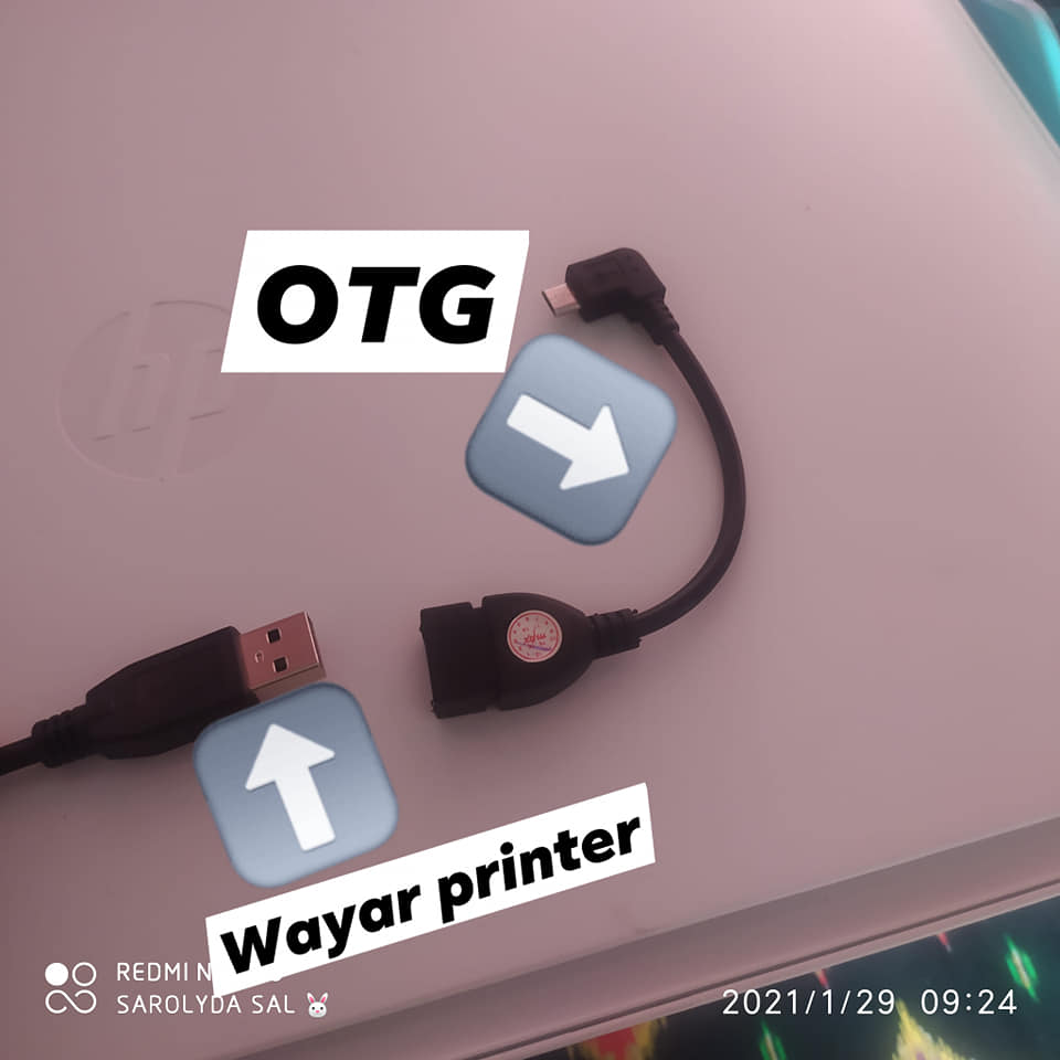 cara print dari handphone ke printer