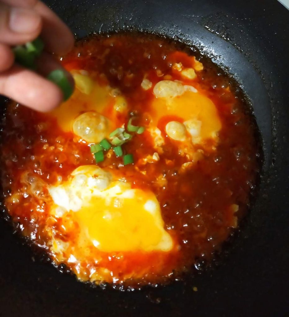 resepi sambal telur pecah