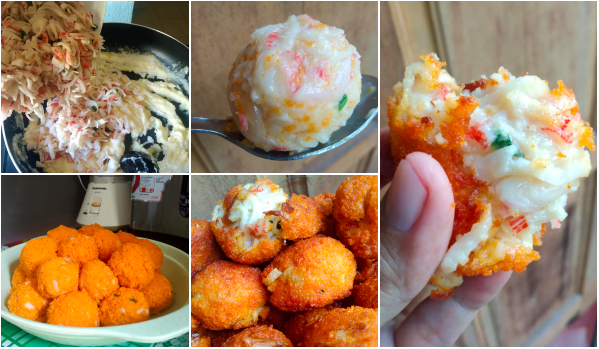 Resepi Crab Croquette Viral Crispy Di Luar Creamy Di Dalam