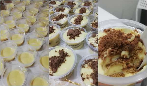 Resepi Puding Tiramisu Kastard Rasa Lemak Manis Kopi Sedap