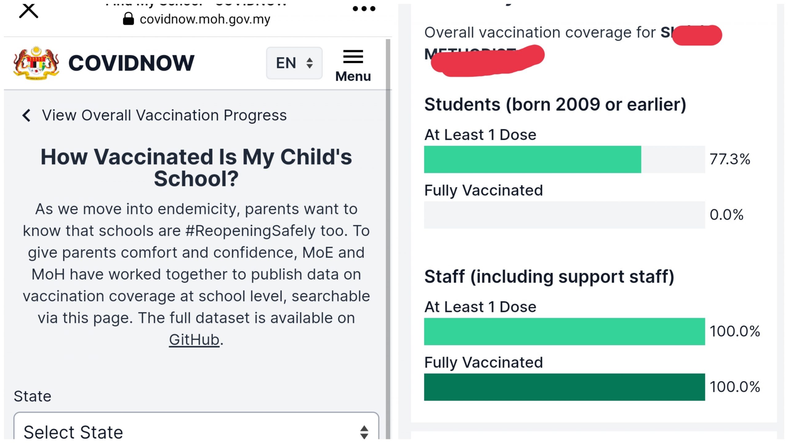 Semakan status vaksin malaysia