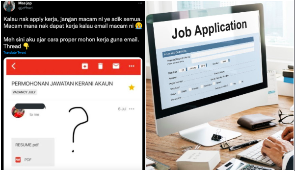 Cara 'Proper' Mohon Kerja Guna Email, Mesti Dapat!