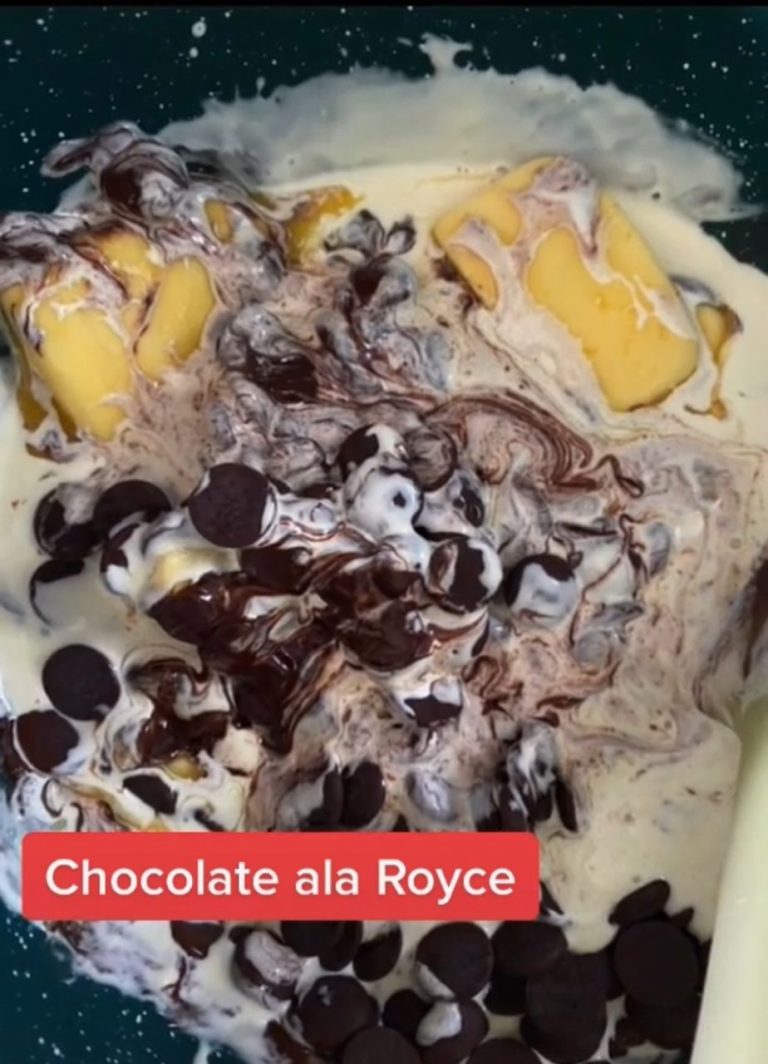 Resepi Coklat Ala Royce Viral TikTok, Memang Rasa Coklat ‘Kayangan’!