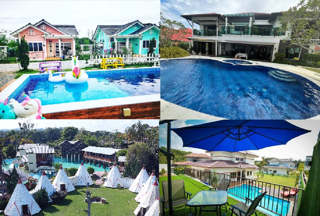With homestay private swimming pool dickson port Port Dickson