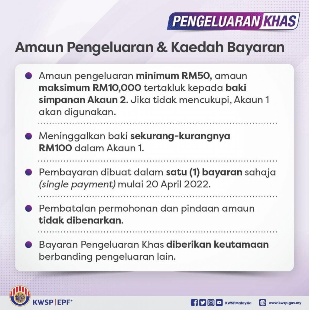 KWSP Umum Langkah Permohonan Pengeluaran Khas RM10K Supaya Lebih Mudah