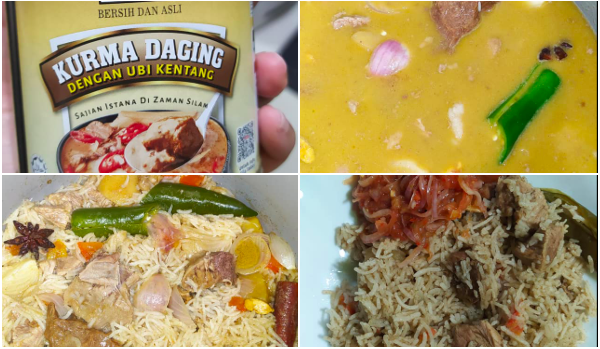 Resepi Nasi Daging Paling Ekspres Viral Guna Kurma Tin Adabi Je