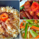 nasi planta dan ayam masak merah