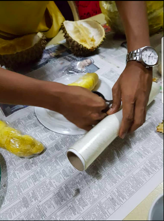 cara simpan durian