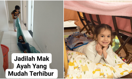 ibu bapa mudah terhibur