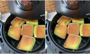 resipi muffin pandan mudah
