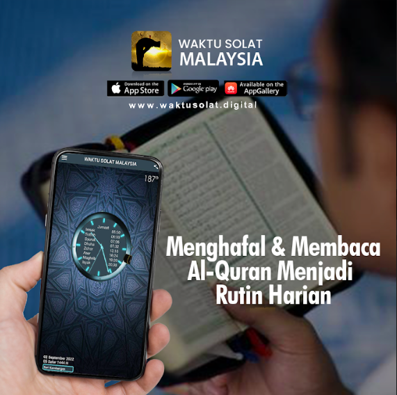 Hafal Al-Quran Dengan Mudah Guna Aplikasi Waktu Solat Malaysia, Di Mana ...