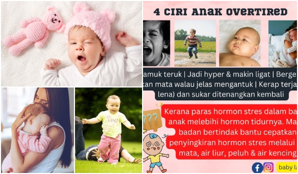 Konsultan Kongsi Bayi ‘Overtired’ Jangan Dipaksa Tidur, Tapi Lakukan ...