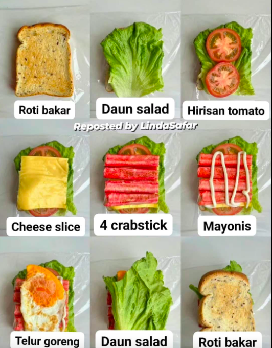 resepi sandwich