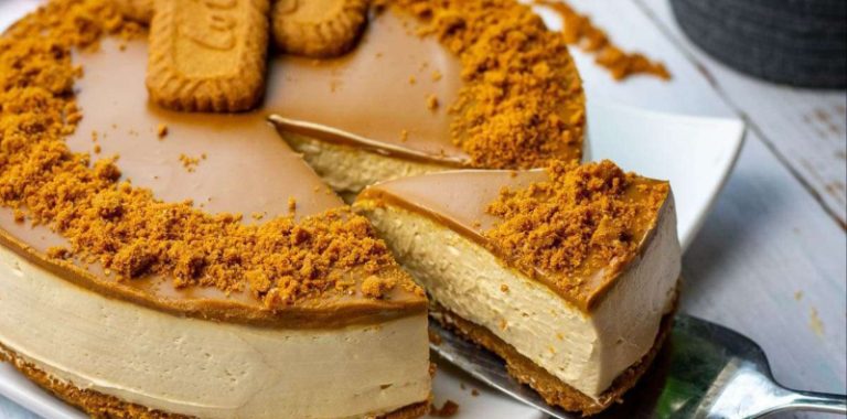 Kek Cheese Lotus Biscoff Resipi Paling Senang Jom Cuba