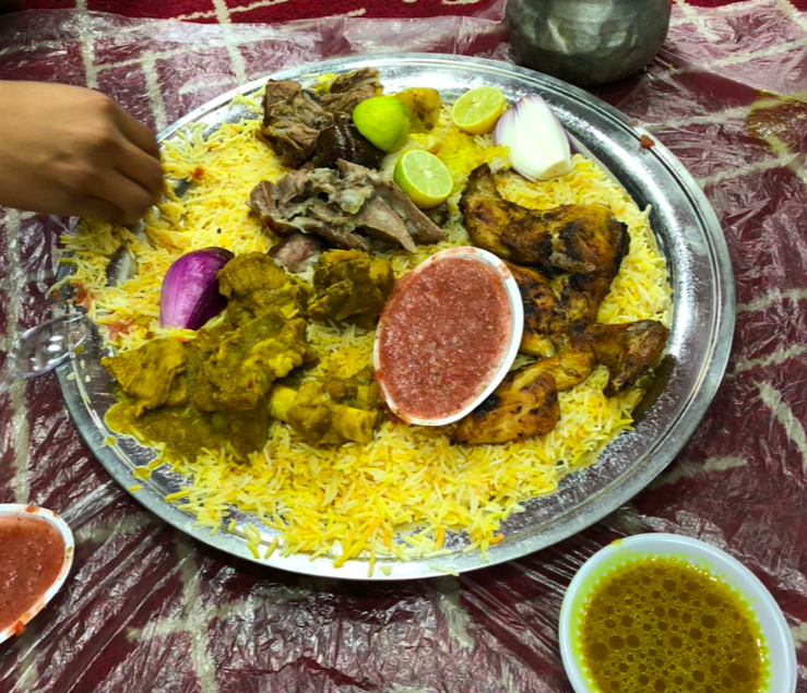 Nasi Arab di Jeddah.