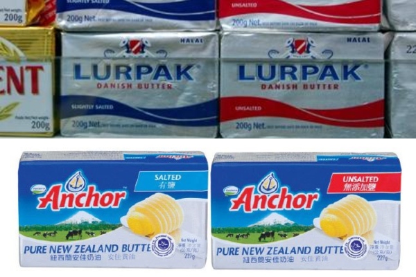 jenis butter