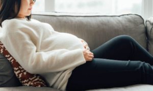 posisi duduk ibu hamil