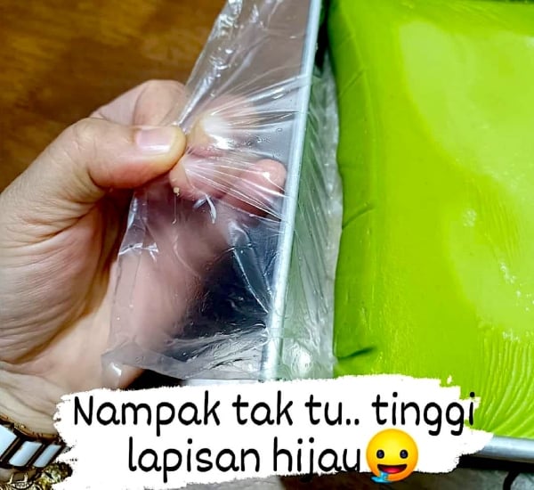 resepi kuih seri muka