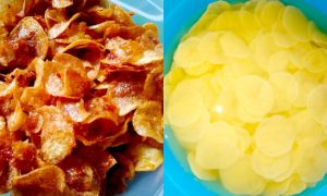 kerepek kentang pedas