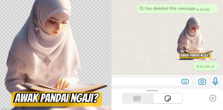 Cara Buat Sticker Whatsapp Comel Comel Cubalah