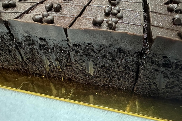 kek coklat moist