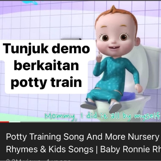 potty train anak
