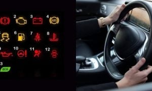 lampu amaran kereta