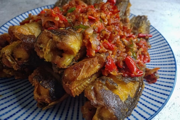 ikan keli goreng berlada