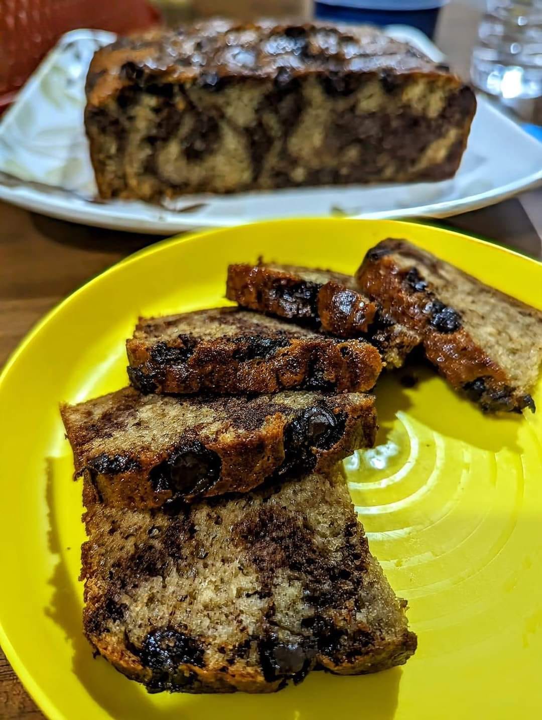 KEK PISANG COKLAT