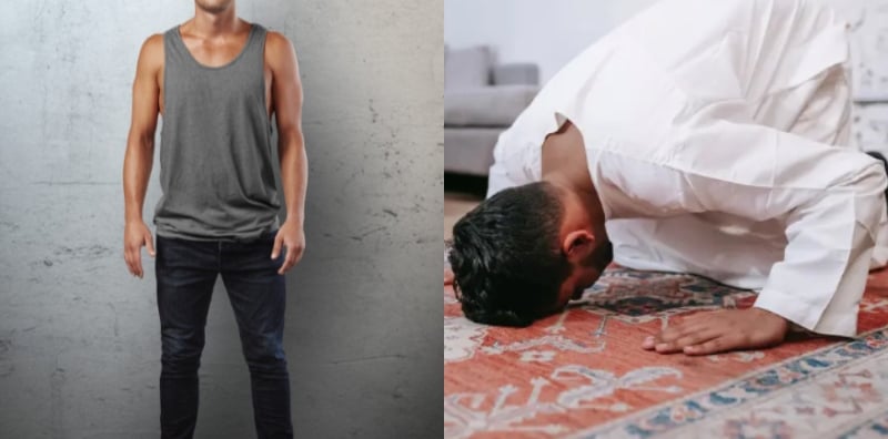 pakaian solat lelaki