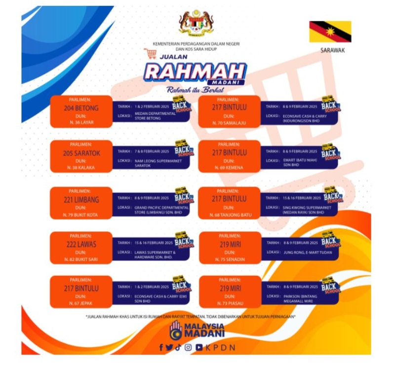 Beli Kelengkapan Sekolah Anak Di Kedai Terpilih, Diskaun 30 Peratus Bermula Februari Ini!