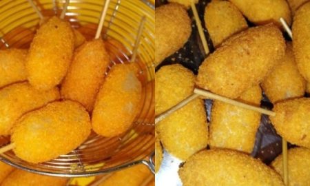 cara buat corndog