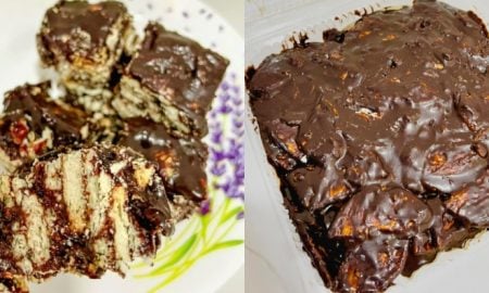 cara buat kek batik