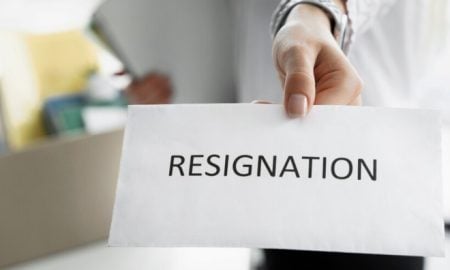 contoh notis berhenti kerja