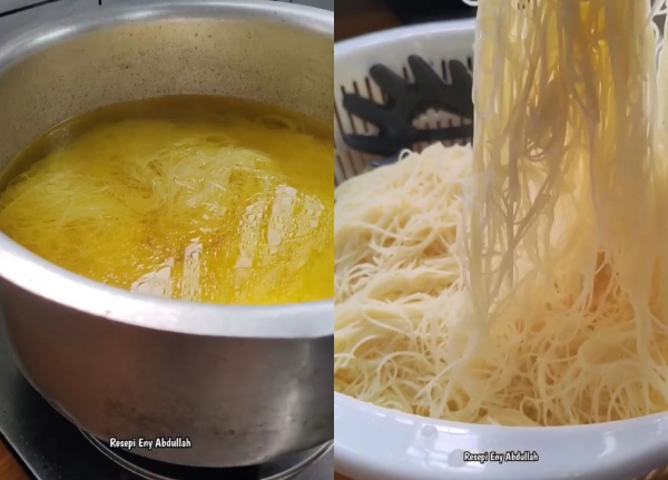 cara celur bihun