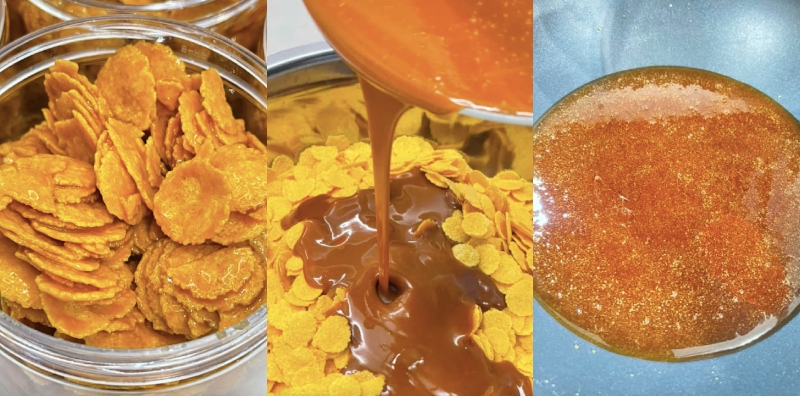 caramel cornflake